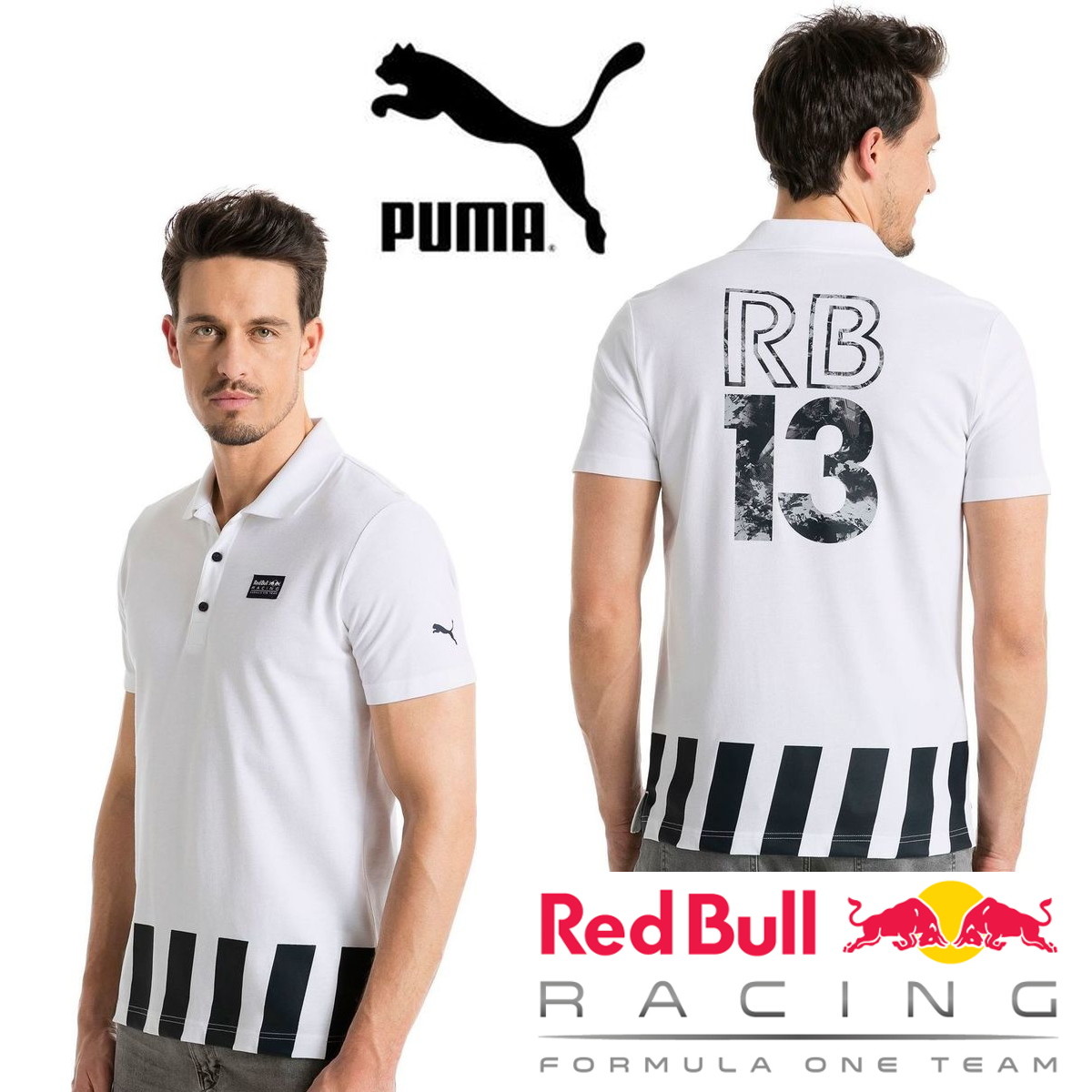 puma red bull polo