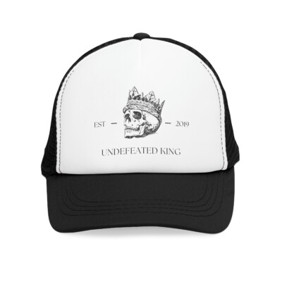 ''Undefeated king'' Mesh Cap