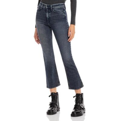 

Женские джинсы-клеш с высокой талией Rag - Bone Nina Ankle BHFO 2316, Ziggy, Nina