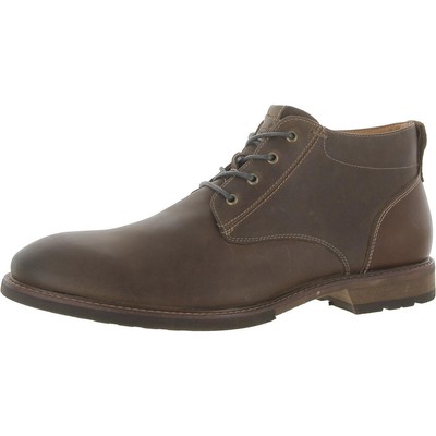 Ботильоны Florsheim Mens Lodge из коричневой кожи среднего размера (D) BHFO 0671