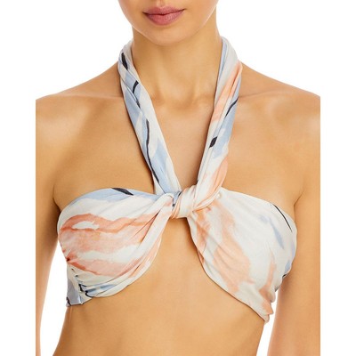 

Женский купальник-бикини Revel Rey Simone Ivory с завязками на бретельках,  BHFO 5230, Celestial