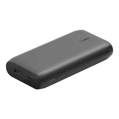 Belkin BoostCharge 30W 20000mAh USB-C Portable Power Bank, Black #BPB002BTBK