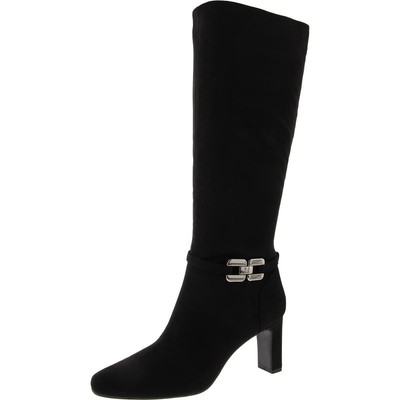 Женские черные высокие сапоги до колена из китайской прачечной Shoes 8 Medium (B,M) BHFO 4221