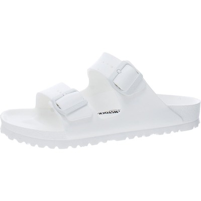 

Белые женские шлепанцы для бассейна Birkenstock 41 Medium (B,M) BHFO 8238, Белый, BHFO