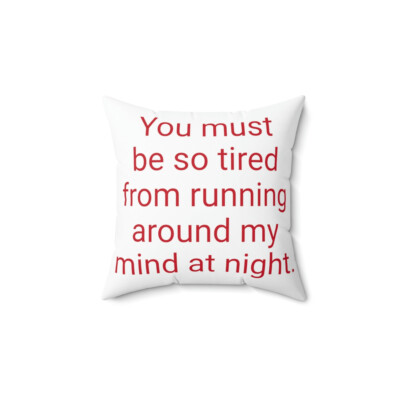 Spun Polyester Square Pillow