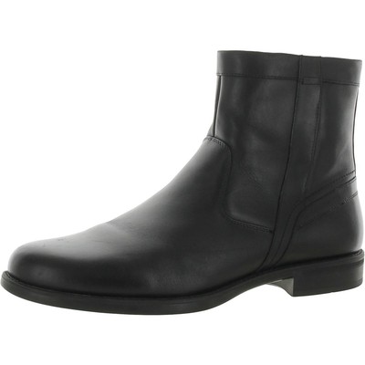 Мужские черные кожаные ботильоны Florsheim Medfield 10, средний (D) BHFO 1499