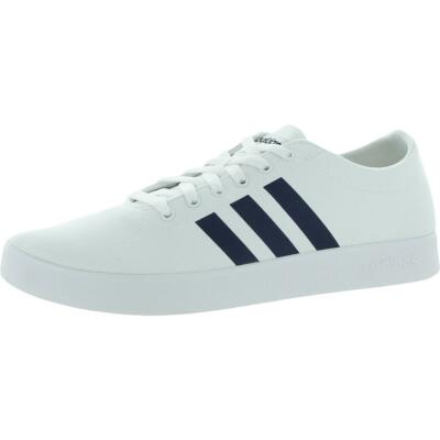 

Adidas Mens Easy Vulc 2.0 Canvas Lifestyle обувь для скейтбординга Обувь BHFO 6945, Cloud white/dark blue/cloud white, Easy Vulc 2.0