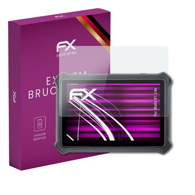 atFoliX Glasfolie für Otofix D1 Lite Displayfolie 9H Schutzpanzer