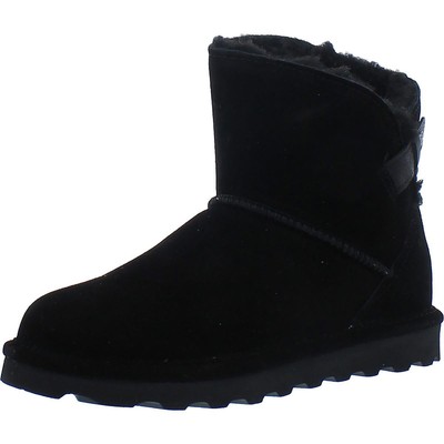 

Женские черные замшевые зимние ботильоны Bearpaw Margaery, ширина 7 (C,D,W) BHFO 5446, Black ii