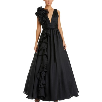 Женское вечернее платье с каскадными оборками Mac Duggal, BHFO 7385