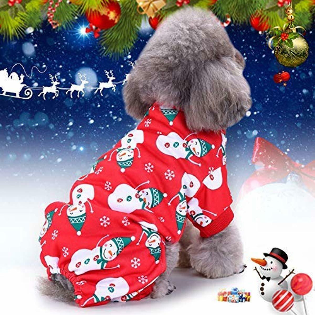 Immagini Natale Animali.Idepet Costume Per Animali Domestici Di Natale Abbigliamento Per Cani Gatto Gia Ebay
