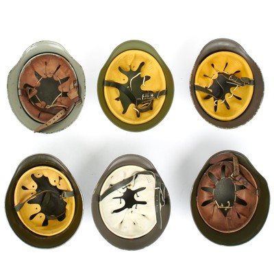 Original Finnish M40/55 WWII Type Steel Helmet Made by Germany, 58cm, US 7 1/4