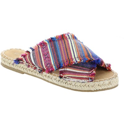 Женские босоножки Minnetonka Pepper Red Slide, размер 10, средний (B,M) BHFO 0582