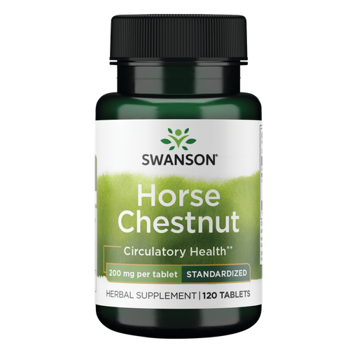 Swanson Time-Release Horse Chestnut 22% Aescin 200 мг 120 таблеток