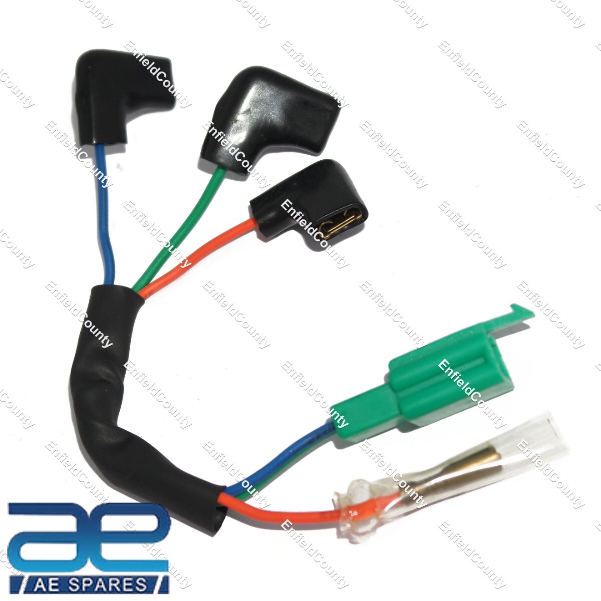 For Royal Enfield Bullet 350 Standard Head Lamp Light bulb Holder Wire Lead  