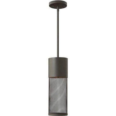 Hinkley Lighting 2302KZ Aria LED 5 inch Buckeye Bronze Outdoor Hanging Lantern