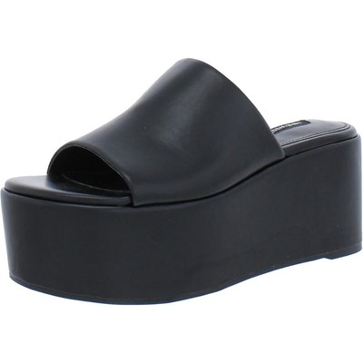 

Черные женские сандалии на платформе Nine West Balla 3 10,5 Medium (B,M) BHFO 3940, Черный, Balla 3