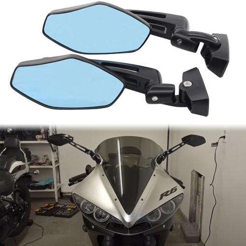 For Yamaha YZF R1 R6 R6S 600R 750R Motorcycle Racing Rearview Side