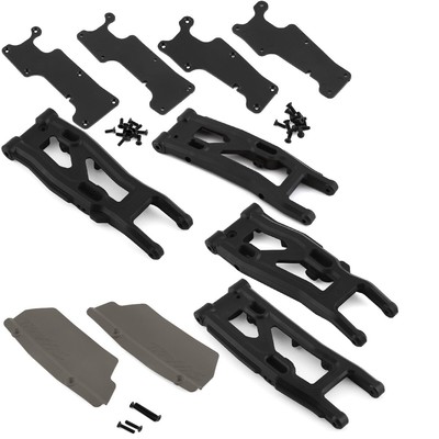 COMPLETE Traxxas Sledge Suspension Arm Set (Black) TRA9531 TRA9534 TRA9530