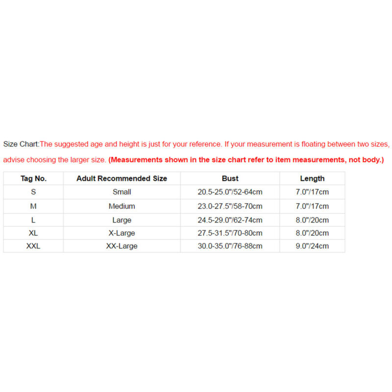 Binder Size Chart