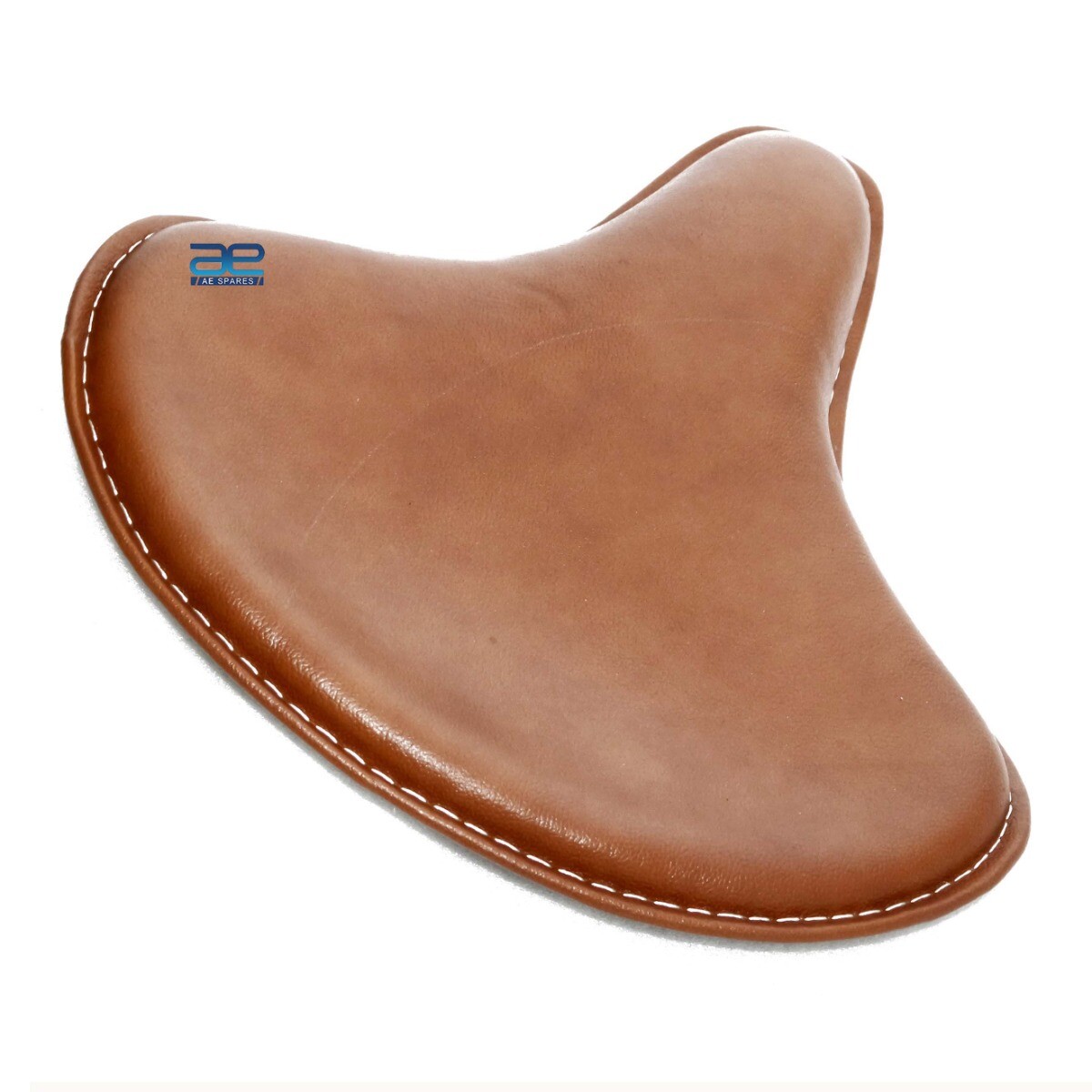 Leather Seat Tan Brown Indian Chief Scout Military Custom Chopper Bobber  