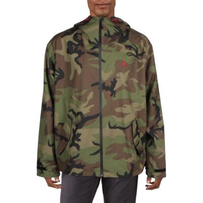 

Мужская зеленая легкая ветровка Polo Ralph Lauren, пальто  BHFO 4583, Green multi, 710812027001