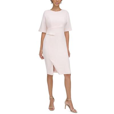 Женское платье-футляр Calvin Klein с разрезом спереди и боковыми вытачками BHFO 2059