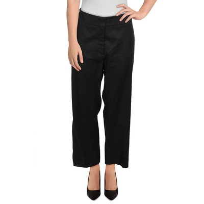 

Черные женские классические брюки на пуговицах Veronica Beard Martin Plus  BHFO 8375, Черный, Martin