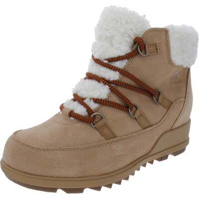 

Женские замшевые походные ботинки Sorel Evie Cosy Tan, размер 8, средний (B,M), BHFO 9663, Tawny buff/wood, Evie Cozy