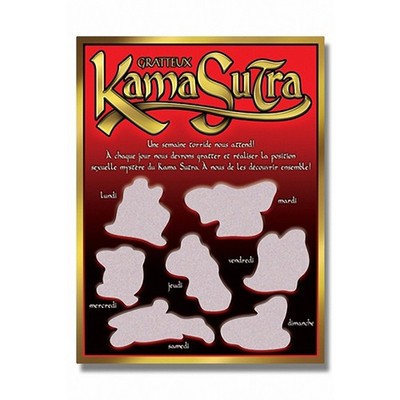 Carte à gratter Kama Sutra - OZZÉ