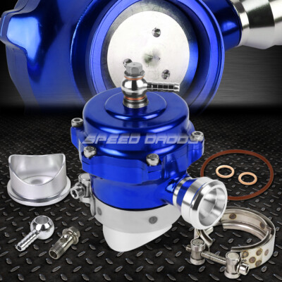 50 ММ АЛЮМИНИЕВЫЙ СИНИЙ ПРОДУВОЧНЫЙ КЛАПАН ТУРБОКОМПРЕССОРА BOV ТРУБА НАДДУВА 35 ФУНТОВ НА квадратный ДЮЙМ + ФЛАНЕЦ