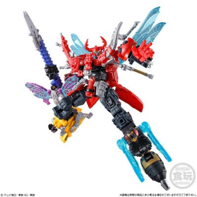 Ohsama Sentai KingOhger Mini Pla 01 Kingohger Megazord Bandai NEW from Japan