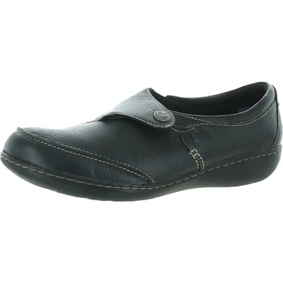 Женские лоферы на плоской подошве Clarks Ashland Lane Q, черные, ширина 11 (C,D,W) BHFO 9148