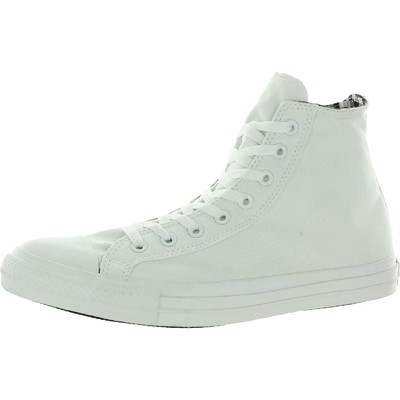 Мужские белые парусиновые повседневные высокие кроссовки Converse 7 Medium (D) BHFO 2885