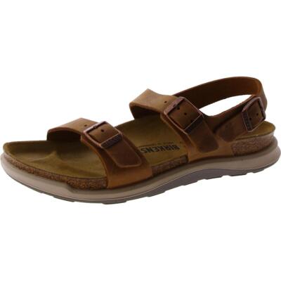Женские босоножки на ремешках с пряжкой и кожаной стелькой Birkenstock BHFO 6064