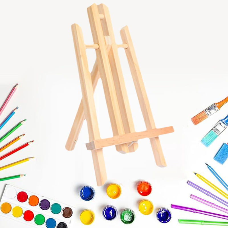 2 Pack Tabletop Art Easel Set, 16" Tall Tabletop Easel, Painting Easels for Kids