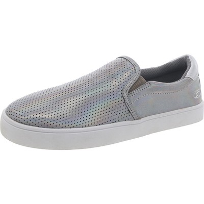 Туфли Dr. Scholls для девочек Мокасины Madison Silver 5 Medium (B,M) Big Kid BHFO 9444
