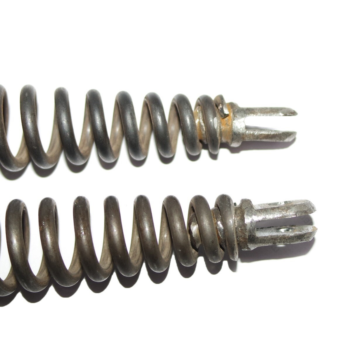 Repro Front Girder Fork Side Spring Set With Holder Ariel Red Hunter Models