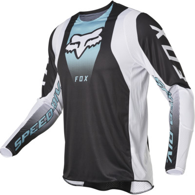 Fox Racing 360 Jersey Off-Road MX Motocross Dier Black/White - Men's XLarge XL