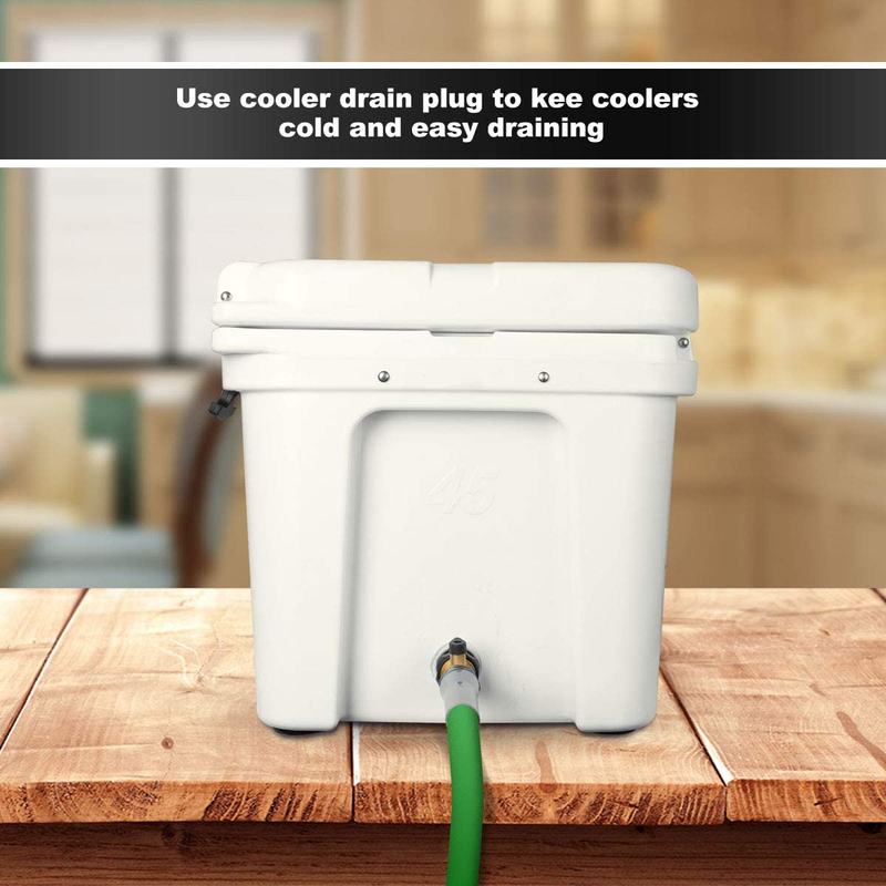 Drain Plug Hose Connection for YETI Cooler, Cooler Plug Hose Connection Cooler D