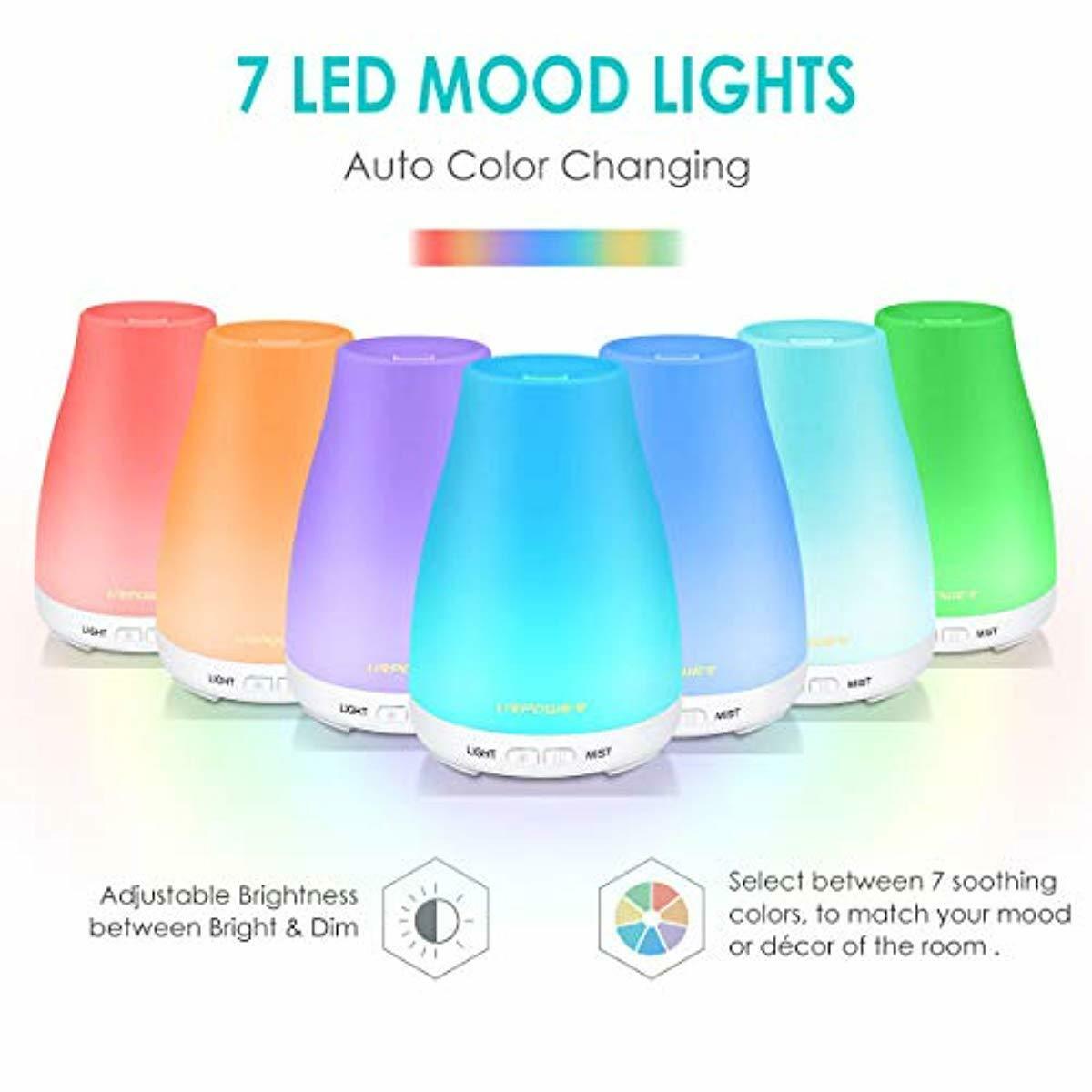 Diffuser Aroma Essential Oil Cool Mist Humidif