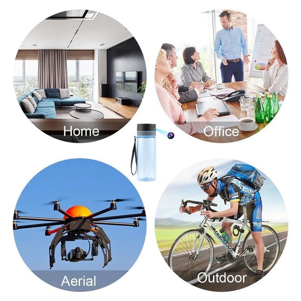 1080P WiFi Hidden Sport Water Bottle Camera Security Video Recorder Cup HD Cam~ - Image 23