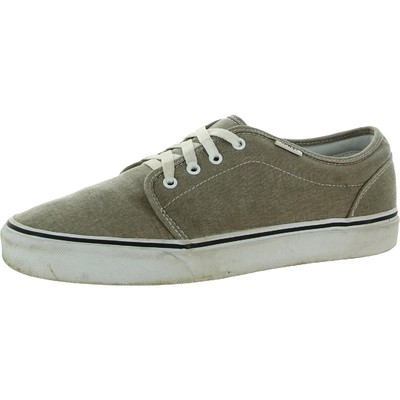 

Мужские повседневные и модные кроссовки Vans Taupe Canvas 11 Medium (D) BHFO 2605