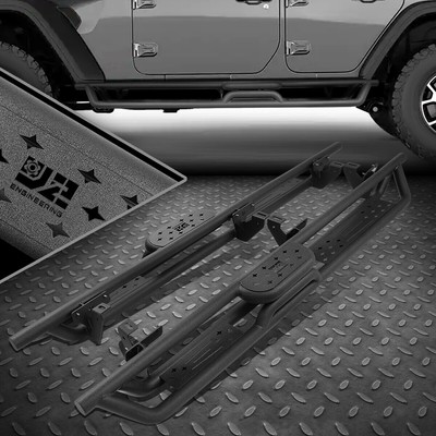 J2 ДЛЯ 18-24 WRANGLER JL 4DR ROCK SLIDERS ЗАЩИТА КАЧАЛКИ NERF-ПЛАНКА ПОДНОЖКА