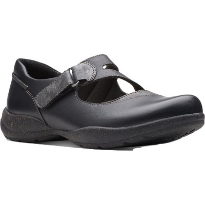 

Женские туфли Clarks Roseville Jane черные туфли Mary Janes 10 узкие (AA,N) BHFO 1631, Black combi