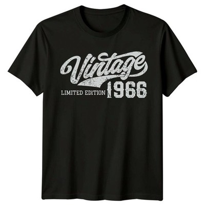 Vintage 1966 Limited Edition 60th Birthday Gift Mens Tee