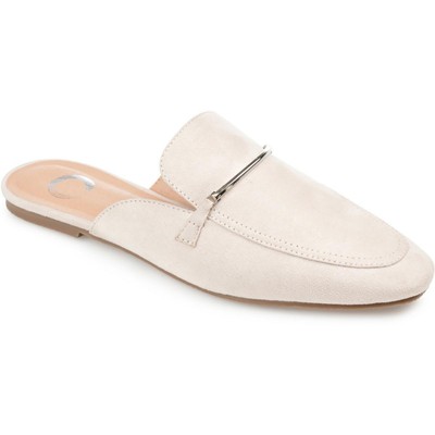 

Женские туфли без каблуков Journee Collection Ameena бежевого цвета 8, средние (B,M) BHFO 8410, Бежевый, Ameena