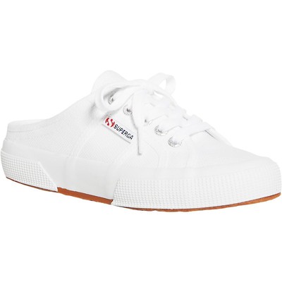 Superga Womens 2402 COTW Белые кроссовки-слипоны 7.5 Medium (B,M) BHFO 0339