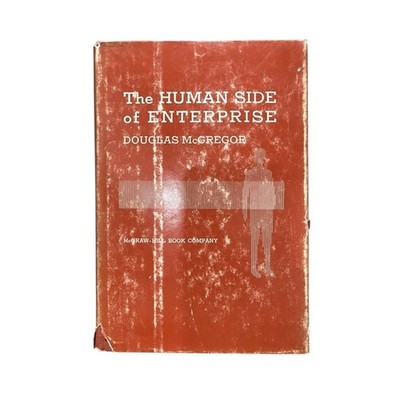 The Human Side of Enterprise by Douglas McGregor (1960 Hardcover)