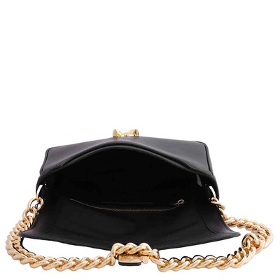 Pre-owned Marc Jacobs The J Marc Shoulder Leather Bag In Black H956l01pf22001